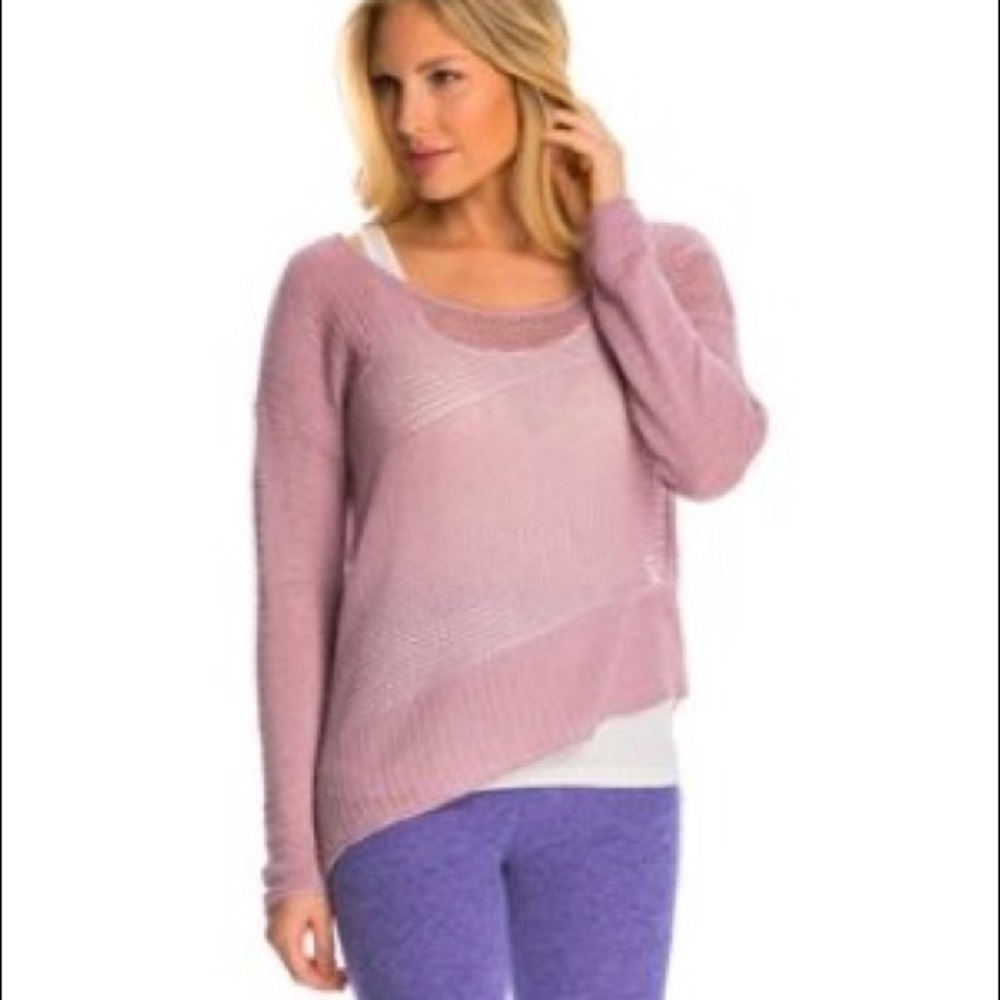💖 Gorgeous Pink PRANA Liana Yoga Sweater 💖